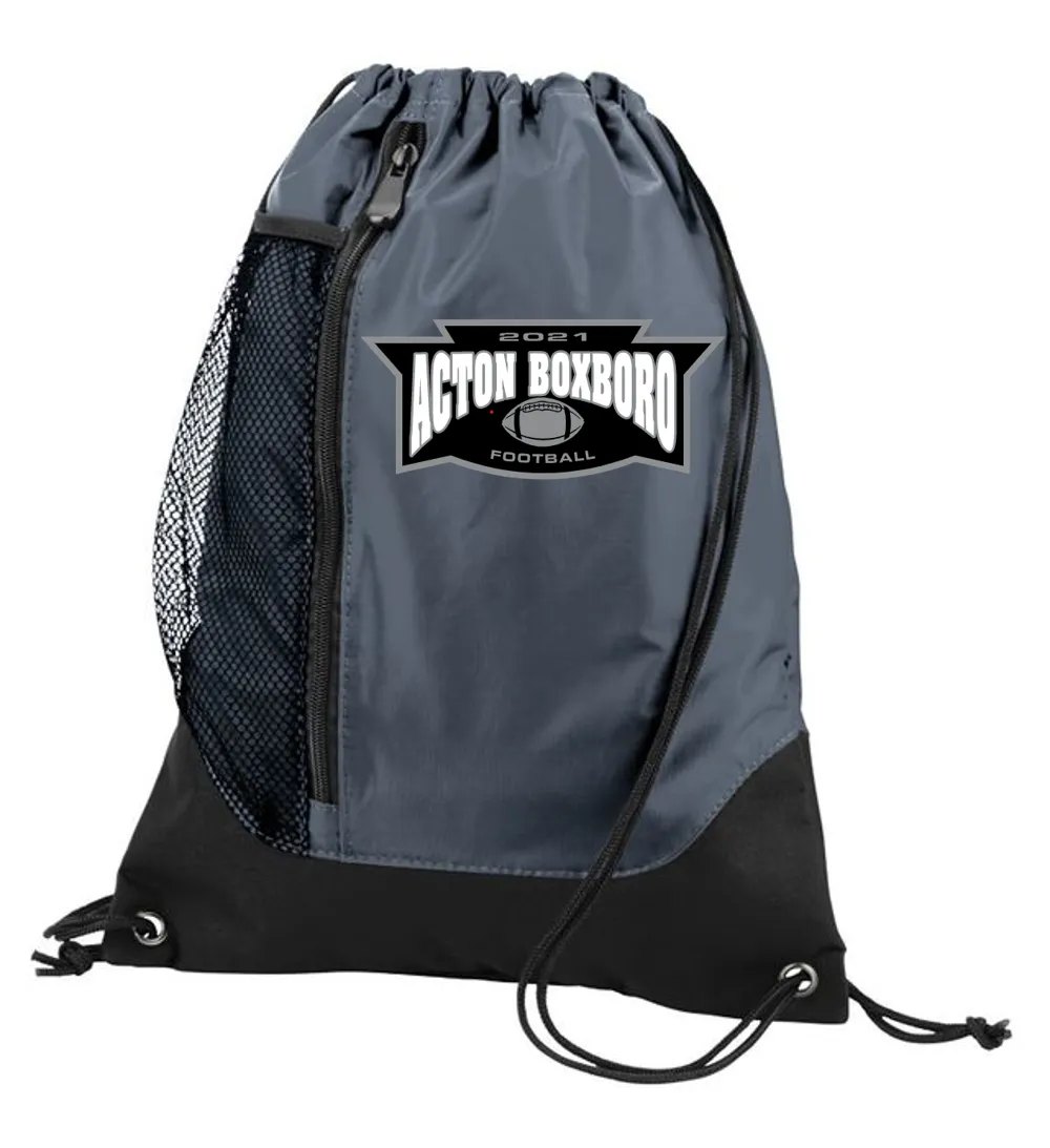 AB Football Convertible Drawstring Bag