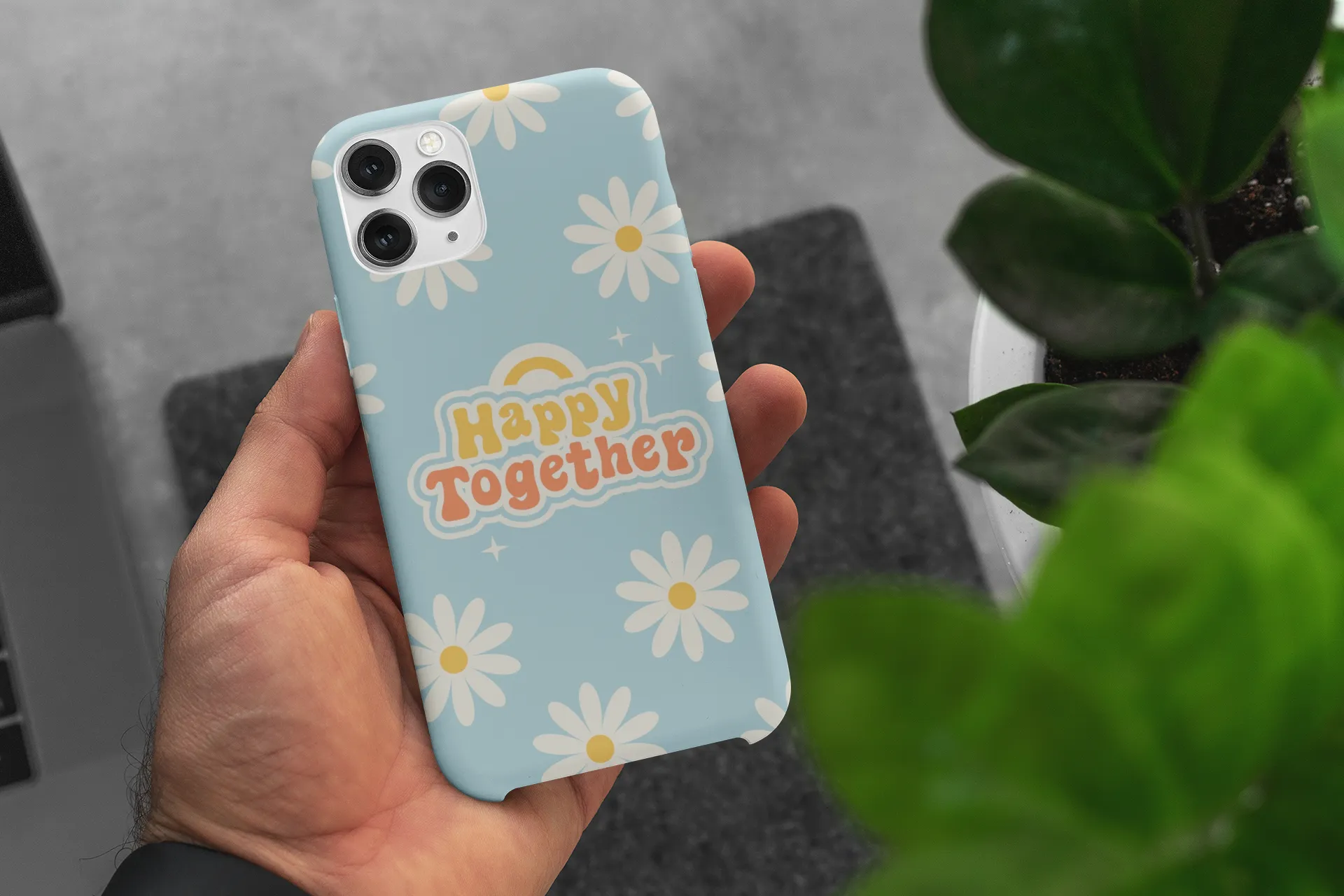 Aesthetic happy together Case