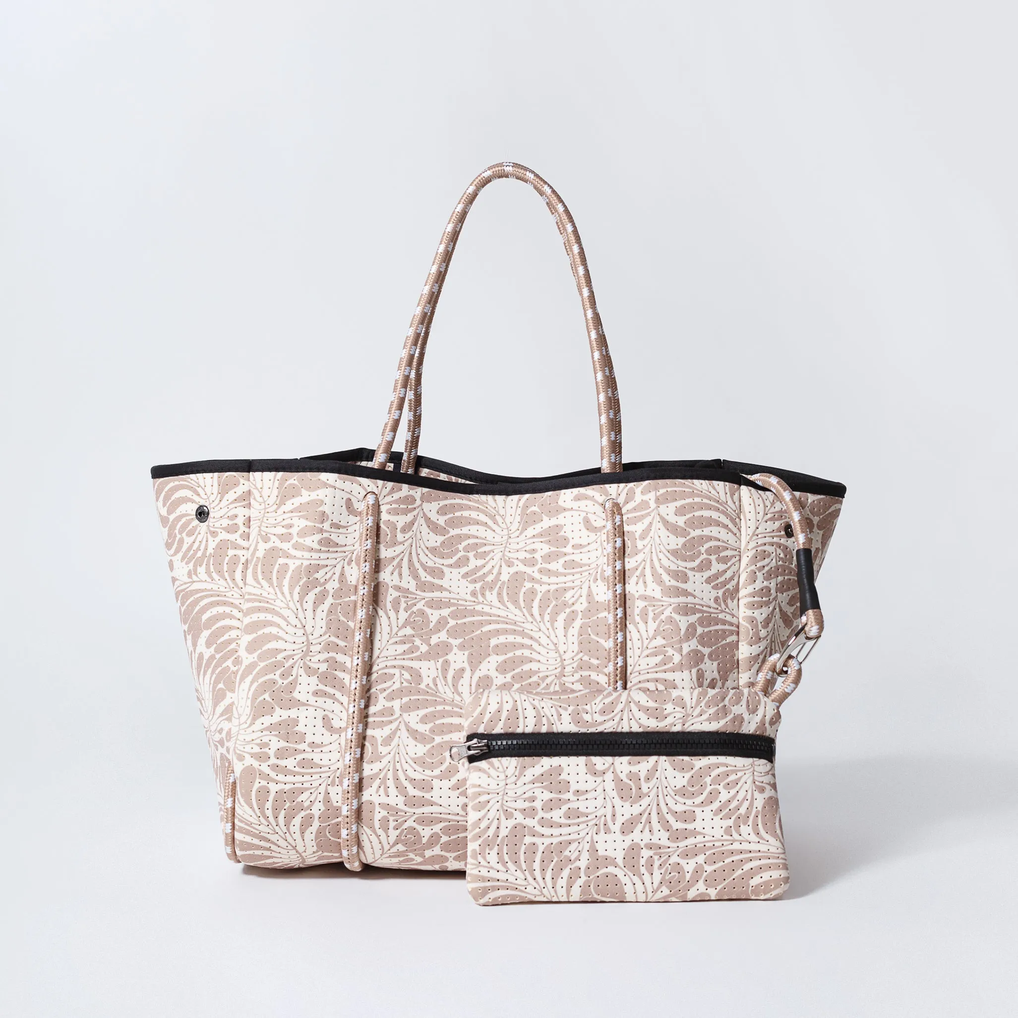 EVERYDAY TOTE PALM DREAMS BEIGE
