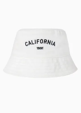 Brandy Embroidered California Bucket Hat